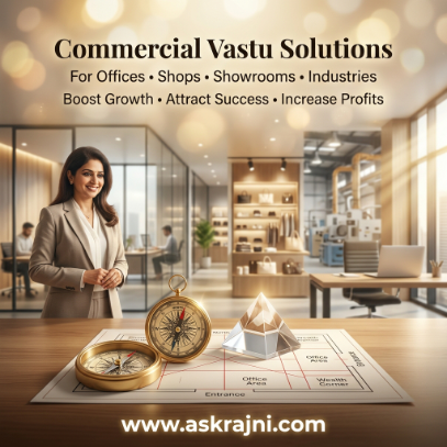 Vastu for Commercial Spaces – Offices, Shops, Showrooms & Industrial Units (upto 499 Sq Yards)