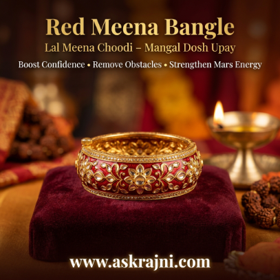Red Meena Bangle – Lal Meena Choodi – Mangal Badh Upay