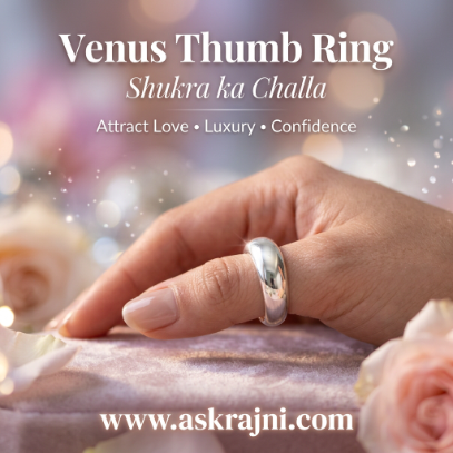 Venus Thumb Ring - Shukra ka Challa