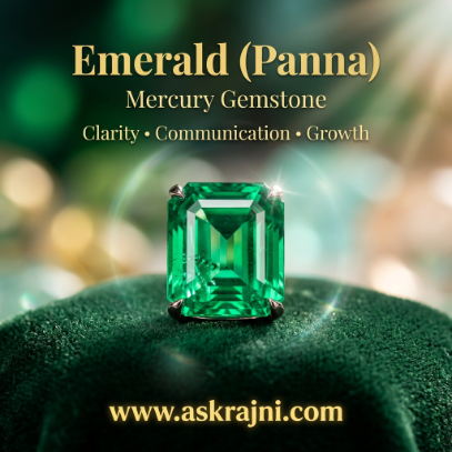 Emerald (Panna) – Mercury Gemstone for Clarity, Communication & Growth