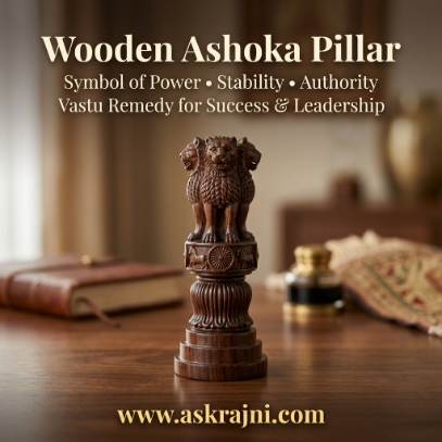 Wooden Ashoka Pillar