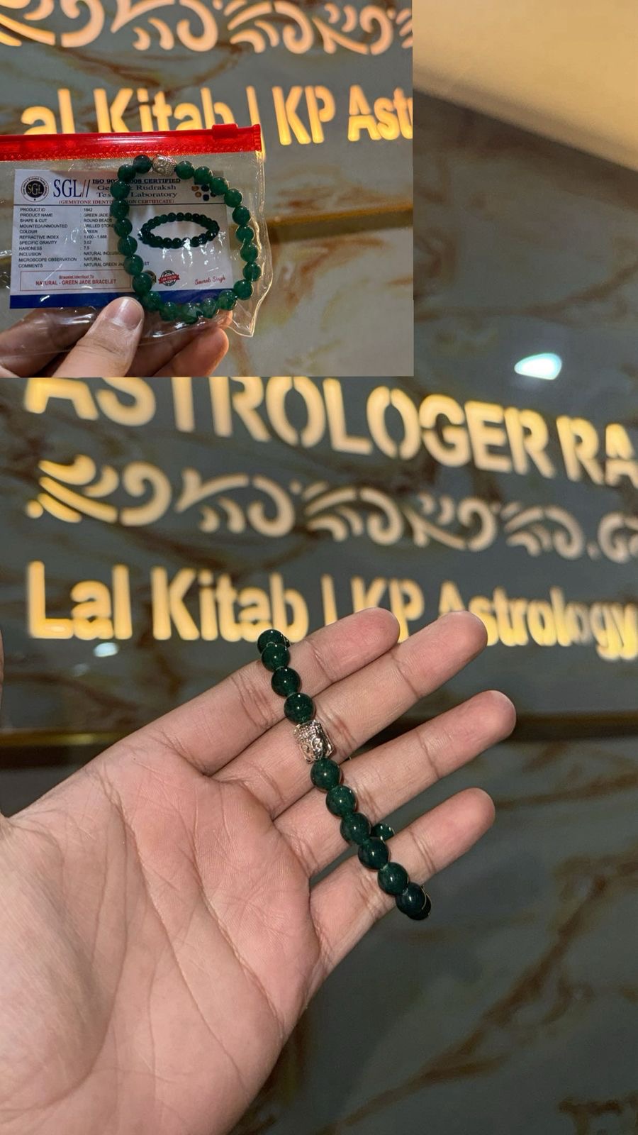 Jade Stone Bracelet – Calm Mind, Protection From Negativity, Gentle Prosperity
